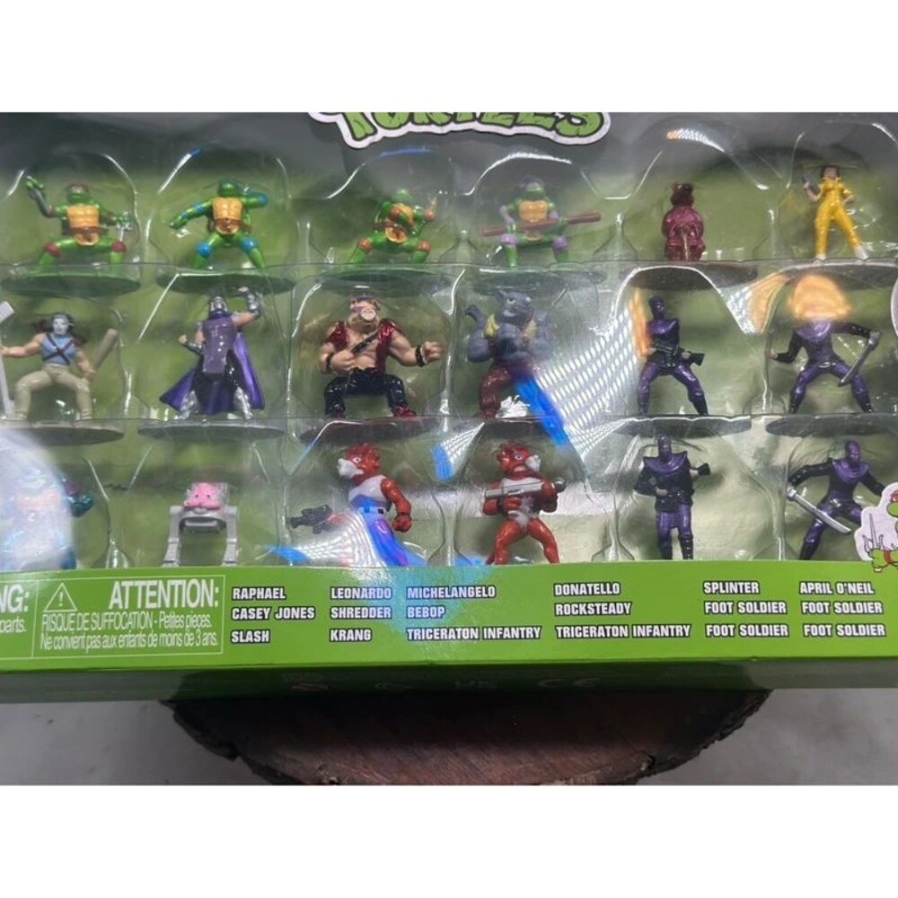 Jada Nano MetalFigs Ninja Turtles TMNT 18 Pack Diecast Metal Figure Series 1 NEW